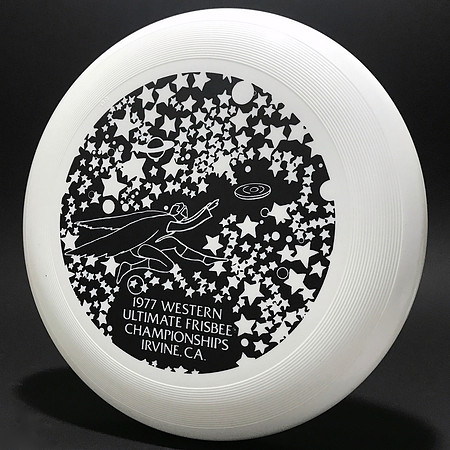 1977 Western Championships—Wham-O 80 Mold—White—Black