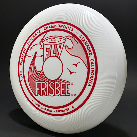 1978 Western Championships—Wham-O 80 Mold—White—Red