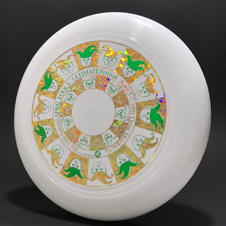 April Fools Fest, 1991 (14th)—Kransco—White—Gold, Green