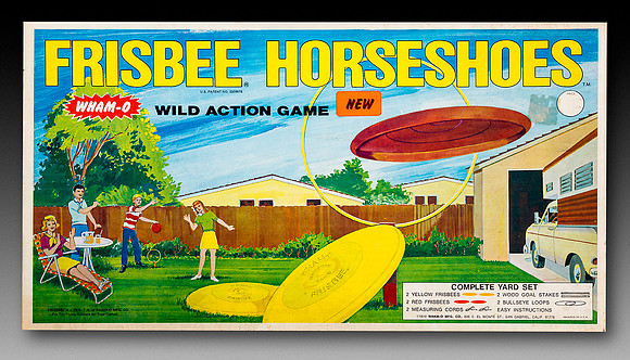 Wham-O—Frisbee Horseshoes—4th Style—Package