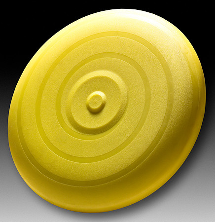 Flying Saucer—Yellow—Spiral Blank