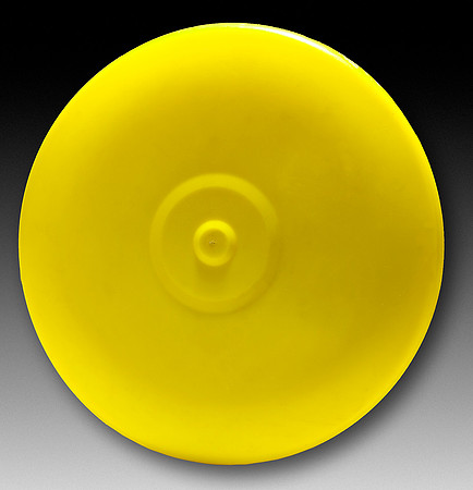 Flying Saucer—Blank—Yellow
