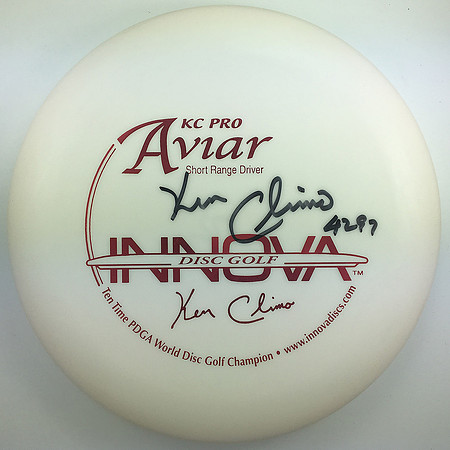 Aviar, KC Pro—Ten-Time 10X Ken Climo—Red—Autographed