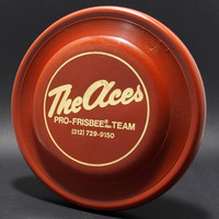 "The Aces" Pro Frisbee Team—Wham-O FB6 Mold—Gold