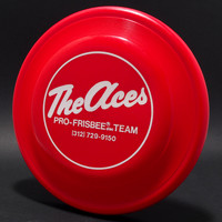 "The Aces" Pro Frisbee Team—Wham-O FB21 Mold—Red—White