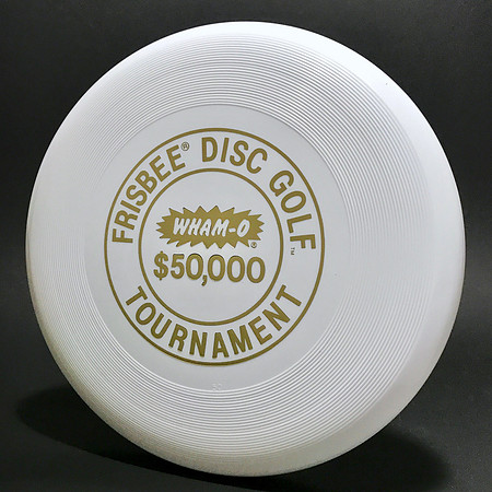 $50,000 Tournament—Wham-O 50 Mold—White—Gold