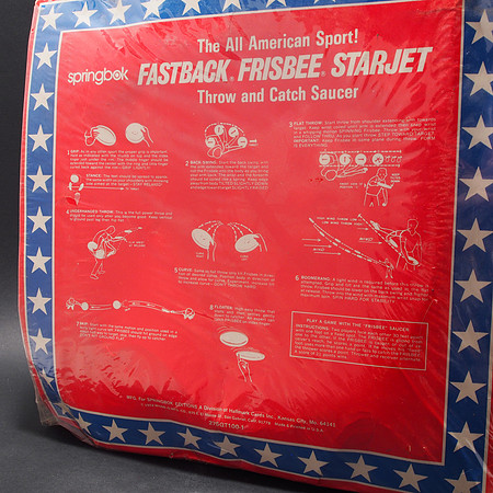 Fastback Frisbee, Starjet—Package Back
