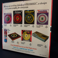 Fastback Frisbee, Original—First One Produced—Package Back