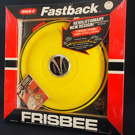 Fastback Frisbee, Original—First One Produced—Package