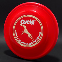 Ashley Whippet Invitational—Wham-O FB16 Mold—Red—Gold, White