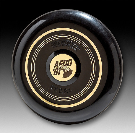 AFDO, 1981—C.P.I.—Saucer Tosser, All Star—Black—Gold—Label