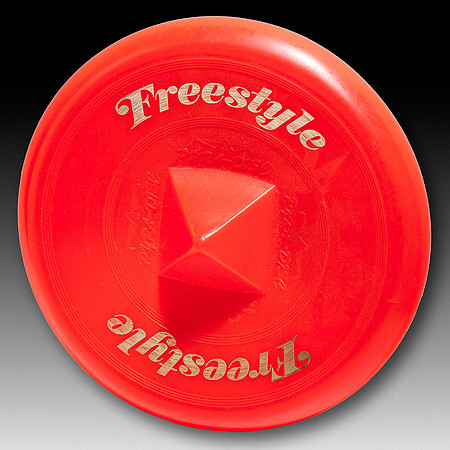 Positive Pyramids—PYRA-DISC Freestyle—Red—Gold