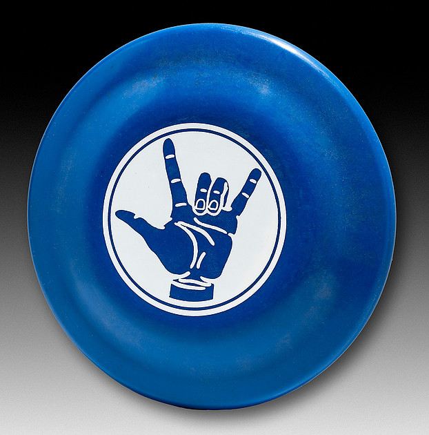 Flying Disc Sign Flying Disc Museum | Other Promotional | I Love You Hand Sign—Imagine ...