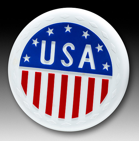 Diamond—USA—White—Blue, Red