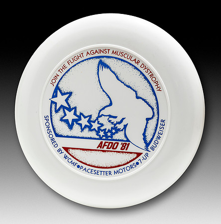 AFDO, 1981—Discraft Sky-Styler—White—Red, Blue