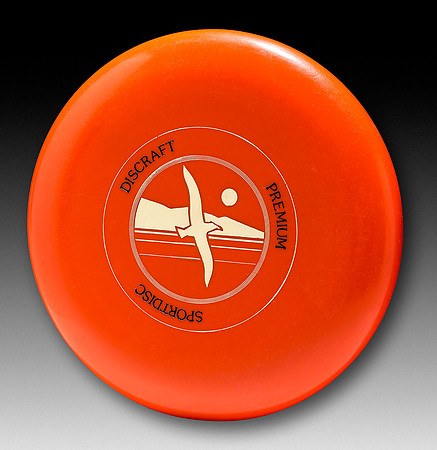Sky-Pro—Premium Sportdisc—Fire Orange—Gold, Black