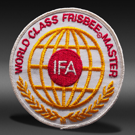 Patch—World Class Frisbee Master
