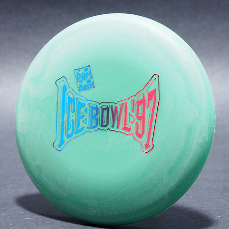 Ice Bowl, 1997—Innova Mini—Green—Metallic Blue, Red