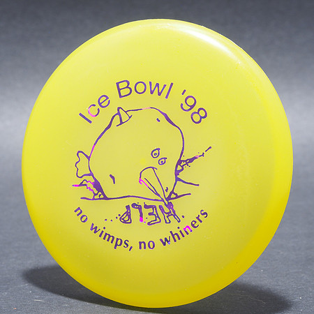 Ice Bowl, 1998—Innova Mini—Yellow—Purple Sparkle