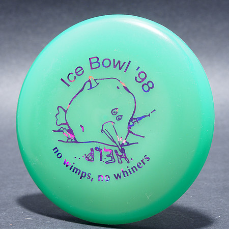 Ice Bowl, 1998—Innova Mini—Green—Purple Sparkle