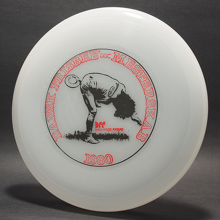 Danish Championships, 1980—Wham-O 42AF Mold—Unpigmented—Black, Red