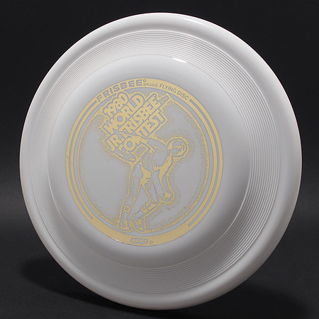 1980 World Jr. Contest—Wham-O FB7 Mold—White—Gold