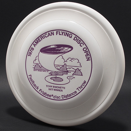 AFDO, 1978—Wham-O FB22 Mold—White—Purple