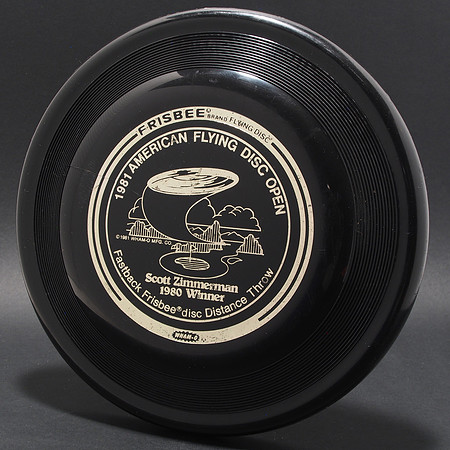 AFDO, 1981—Wham-O FB3 Mold—Black—Gold