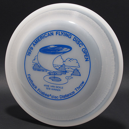 AFDO, 1979—Wham-O FB6 Mold—Unpigmented—Blue