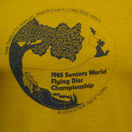 1985 WSrFDC—Rochester, NY—Competitor shirt—close-up