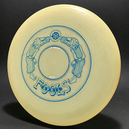 April Fools Fest, 1984 (7th)—Open—Wham-O 80E Mold—Lemon—Blue, Gold