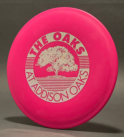 Addison Oaks DGC—Discraft Marauder—Pink—Silver