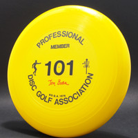 PDGA Member Disc—Wham-O 40 Mold—Tom Boda #101