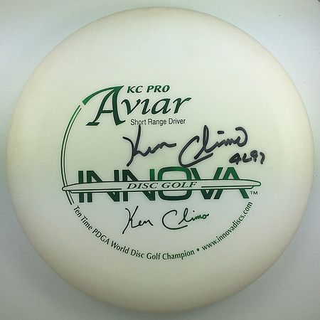Aviar, KC Pro—Ten-Time 10X Ken Climo—Green—Autographed