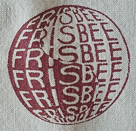 15th Anniversary Frisbee Dead Head Scrub Shirt Detail—Front Detail