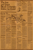 1977—The first and finest Brock University frisbee factfinder