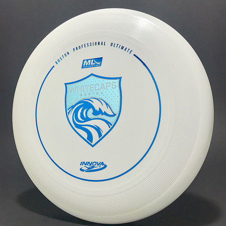 MLU—Boston Whitecaps—Innova Pulsar—White—Metallic Blue, Light Blue