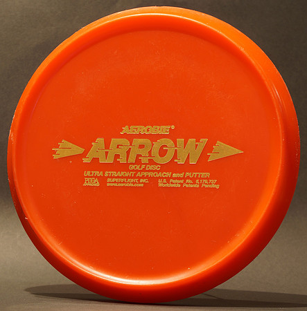 Aerobie—Arrow—Red—Gold