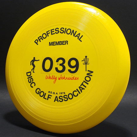 PDGA Member Disc—Wham-O 40 Mold—Wally Schneider #039