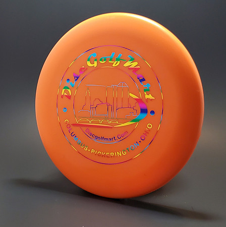 Disc Golf Mart—Discmania P2—Orange—Metallic Rainbow