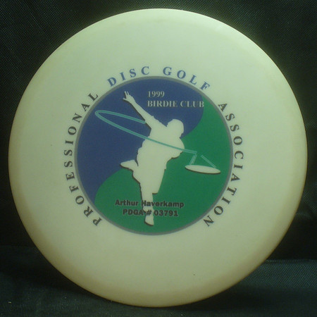 Birdie Club Member 1999, Arthur haverkamp #03791, Innova Roc