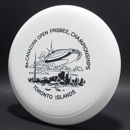 1977 Canadian Open (6th)—Wham-O 40 Mold—White—Black