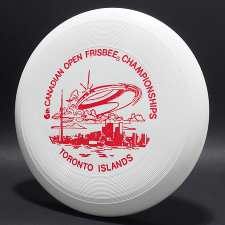 1977 Canadian Open (6th)—Wham-O 40 Mold—White—Red