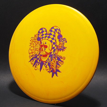 #1 Slice—Flying Jester——Yellow—Metallic Red, Purple