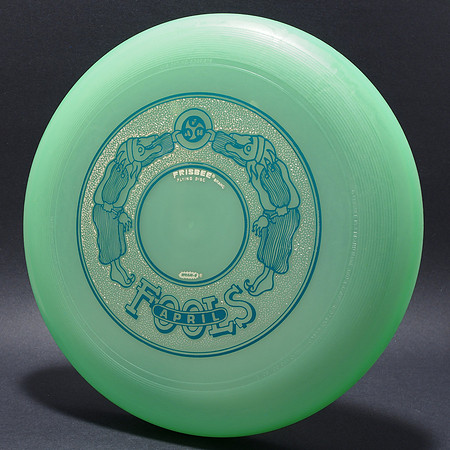 April Fools Fest, 1984 (7th)—Open—Wham-O 80E Mold—Green—Green, Gold