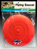 Flying Saucer—Spiral—Red—Flying Saucer Sticker—Package