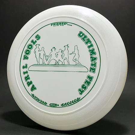 April Fools Fest, 1980 (3rd)—Wham-O 82E Mold—White—Green