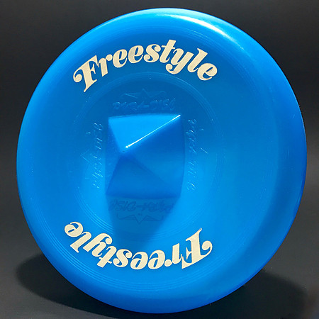 Positive Pyramids—PYRA-DISC Freestyle—Blue—Gold