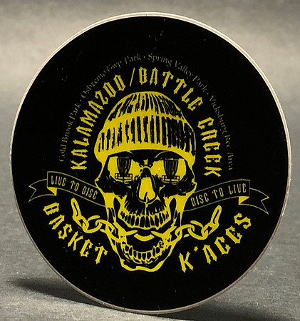 Basket K'Aces DG Club—Black, Yellow
