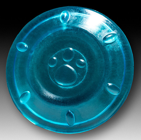 Hasbro—Micro Canine Disc—Littlest Pet Shop Accessory—Blue